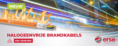 Nieuw in ons productportfolio: VDE gekeurde brandkabels van ERSE